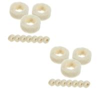 ULTECHNOVO 2 Ensembles Ronde Washers Feutre Accessoires De Remplacement Pour Équipement Mécanique Étanchéité Absorption Huile 100 Pièces * 2
