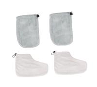 ULTECHNOVO 2 paires Set de Mitaines et Chaussettes Paraffine pour Bain de Cire Protection Thermique Mains et Hydratation Peau Sèche Soins Spa à Domicile et Salon Couleur Couleur Aléatoire