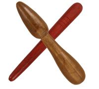 ULTECHNOVO 2 Pièces Bâton de Massage Bois pour Réflexologie Plantaire et Relaxation Sticks pour Circulation Sanguine et Soulagement Musculaire Modèle et Inclus Portable pour Domicile et