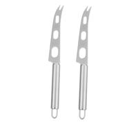 ULTECHNOVO 2 pièces Couteau Acier Inoxydable Spatule Racler Portable pour Beurre et Fromage Trancheur Compact pour Cuisine et Pâtisserie