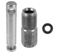 ULTECHNOVO 2 Pièces Kit de Joints de Pompe en Métal pour Maintenance Rapide Accessoires Universels pour Cric Hydraulique Vertical Piston de Cric Sol en Atelier Automobile