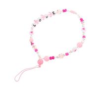 ULTECHNOVO 2 pièces Lanières pour Téléphone Portable Perles Imitation Délicates Décoration Élégante et Chaîne Anti-perte pour Clés et Sacs