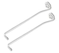 ULTECHNOVO 2 Pièces Manuel Acier Inoxydable avec Bâtons de Pression et Agitation Ergonomiques pour Fruits Variés Extraction Rapide et Facile