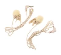 ULTECHNOVO 2 Pièces Microphone Cravate Filaire 3,5mm à Pince