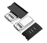ULTECHNOVO 2 Pièces Mini Portable Gram Scale Electronic Car Key Shape Precision Scale For Food Jewelry Weighing Without Batteries