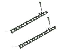 ULTECHNOVO 2 pièces Modèle de Lampe de Train Miniature pour Décor Maison Mini Éclairage Réaliste pour Maquette Ferroviaire et Table de Sable Accessoires de Scène pour Aménagement Décoratif