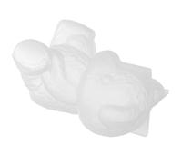 ULTECHNOVO 2 pièces Moules Silicone Ours Flexibles pour Bougies et Savons Moules Époxy pour Résine Décorations Gâteau Fondant et Chocolat Kit DIY Créatif