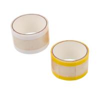 ULTECHNOVO 2 Pièces Nail Stamp Cleaning Tape Adhesive For Manicure Tool Disposable Stamper Remover Sticker For Nail Art Pattern Removal Professional Salon And Home Use