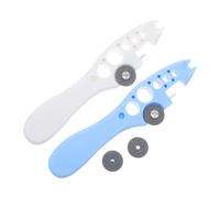 ULTECHNOVO 2 pièces Ouvre Ampoules Professionnel Forme de Poisson Outil Ergonomique pour Infirmières et Médecins et Portable pour Ouverture Rapide et Facile des Flacons Verre Lot de Bleu et