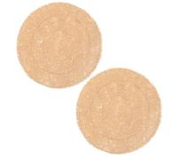 ULTECHNOVO 2 pièces Pads de Savon Luffa Non-Slip Porte-savons Drainant Réutilisable pour Salle de Bain Cuisine Pads Écologiques pour Savons Solides