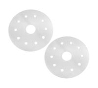 ULTECHNOVO 2 pièces Plaque de Conduction Thermique Acier Inoxydable Lot de Diffuseurs de Chaleur pour Cuisson Homogène Plaques à Induction et Feux Encastrables