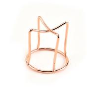 ULTECHNOVO 2 pièces Porte-éponge Maquillage Croix Or Rose Support Rangement Ventilation pour Éponges Cosmétiques