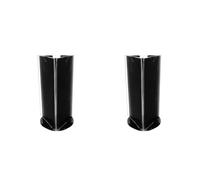 ULTECHNOVO 2 Pièces Porte Menu Rotatif Acrylique pour Restaurants Présentoir Faces Support de Table Pratique et Élégant pour Menus et Tarifs Dimensions