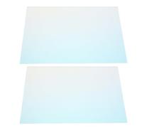 ULTECHNOVO 2 Pièces Présentoir à Ongles en Acrylique Bleu pour Affichage Nail Art, Support Élégant et Sophistiqué, pour Usage Personnel et Salons de Beauté