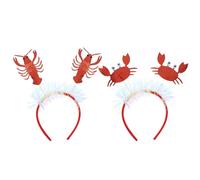 ULTECHNOVO 2 pièces Serre-tête Crabe et Homard Accessoires Déguisement Fête Décoration Animaux Marins Garçon Fille Adultes