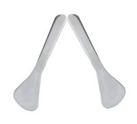 ULTECHNOVO 2 pièces Spatules pour Crème Contour des Yeux Mini Cuillères Massage Visage Légères et Durables pour Soin Poches