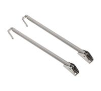 ULTECHNOVO 2 Pièces Support de Trappe à Ressort Marin en Acier Inoxydable | Compartiments et Couvercles de Rangement de Bateau, Installation Facile, Solution de Remplacement ou Mise à Niveau