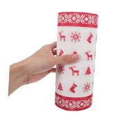 ULTECHNOVO 2 Rouleaux Papier Alimentaire Graisse à Thème de Noël pour Friture Accessoire Cuisine Jetable pour Snacks Festifs