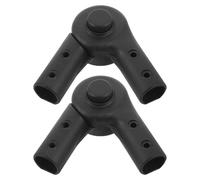 ULTECHNOVO 2 Sets de Joints de Pliage en Plastique pour Poussette Bébé, Connecteurs Stables pour Tubes de 22mm, Accessoires Pratiques pour Poussettes Lors des Déplacements Quotidiens