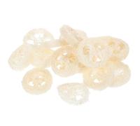 ULTECHNOVO 20 Pièces Jouets à Mâcher en Luffa Réduisant Lot de Forme Créative Le Comportement Destructeur pour Hamster en Rongeurs Milieu Domestique