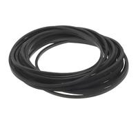 ULTECHNOVO 20pcs Courroies de Magnétophone à Cassettes en Caoutchouc Noir, Connexion Ferme et Utilisation Facile, Légères et Vintage pour Platine et Lecteur de Cassettes