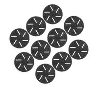 ULTECHNOVO 20pcs Têtes de Meuleuse Rondes pour Râpe Électrique des Pieds, Matériau Abs, Design Ergonomique, Performance Solide, Massage Confortable, Soin des Pieds à Domicile