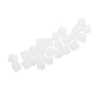 ULTECHNOVO 25 Pièces Kit de Rouages pour Jouets Rouages de Rechange en Plastique Miniatures pour Projets de Bricolage et Construction