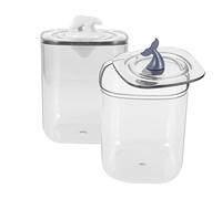 ULTECHNOVO 2pièces Boîtes à Cotons-tiges Pratiques Étuis à Cure-Dents Petites Boîtes De Rangement pour Cotons-tiges Et Accessoires