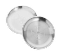 ULTECHNOVO 2pièces Bol Métal Et Assiette De Prière Ronde Plateau à Bijoux pour Astrologie Et Tarot Cendrier Et Porte-Bijoux