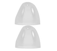 ULTECHNOVO 2pièces Bouchons De Bouteille Transparents Pour Bouteilles De Lait Bouchons Bombés De Rechange Couvercles Pour Biberons Joints Pour Couvercles De