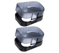 ULTECHNOVO 2pièces Cache-verrou De Sécurité Pour Porte Protection Garçon Fille Lot De Cache-verrous Pour Porte Garçon Fille Installation Facile Conception Fiable