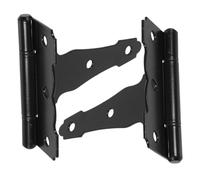 ULTECHNOVO 2pièces Charnières Robustes pour Porte Abri de Jardin Charnière pour Extérieur Kit de Noires pour Porte de Grange