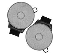 ULTECHNOVO 2pièces Coussin Pivotant pour Siège Auto Lot de Coussins de Siège pour Voiture avec Dessous Antidérapant pour Personnes Âgées et Adultes