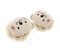 ULTECHNOVO 2pièces Éponges De Bain Lion Mignonnes Exfoliantes Et Douces Lot Pour Accessoire De Bain