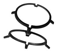 ULTECHNOVO 2pièces Support Pour Cuisinière à Gaz Manique Et Anneau Pour Wok De Cuisson Fer Pour Maison Restaurant Support Cuisson