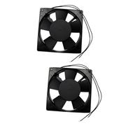 ULTECHNOVO 2pièces Ventilateur Exhaustion Pour Incubateur Automatique Accessoires De Couveuse Haute Température Économie Énergie Rotation Silencieuse Matériau
