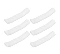 ULTECHNOVO 3 Paires Couvercle de Frein à Main en Silicone Blanc pour Vélos de Route et Pliants Toucher Ergonomique et Entretien Facile, Housse de Levier de Frein Moderne et Antidérapante