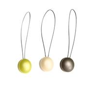 ULTECHNOVO 3 pièces Embrases de Rideaux Magnétiques Attaches Décoratives pour Rideaux Accessoires pour Salle de Séjour Chambre Cuisine et Bureau