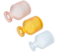 ULTECHNOVO 3 Pièces Lot de Bouteilles en Verre Cylindriques 130ml pour Diffuseur Huiles Essentielles Maison Design Élégant et Parfum Continu Décoratif Chambre