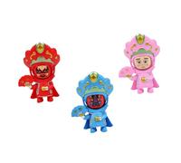 ULTECHNOVO 3 pièces Poupées Changeantes de Visage Opéra du Sichuan Accessoires Décoratifs pour Porte-clés et École Cadeau Créatif avec Caractéristiques Chinoises Éducatif Couleur Aléatoire