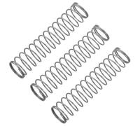 ULTECHNOVO 3 Pièces Ressorts de Pistons pour Trompette en Métal Argenté Élasticité et Installation Facile pour Instruments à Vent et Trombones