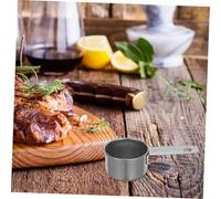 ULTECHNOVO 3 pièces Tasses à Sauce Acier Inoxydable Bols Petits pour Tremper et Mesurer Surface Lisse Sans Burrs et Utilisation Polyvalente pour Cuisine et Restaurant