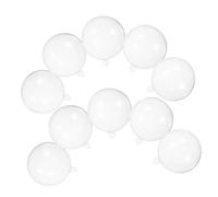 ULTECHNOVO 30 Pièces Lot de Plastiques Transparentes à Remplir Décorations Suspendues Réutilisables pour Noël Fête Mariage et Créations DIY