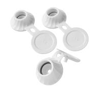 ULTECHNOVO 3pièces Bouchons Étanches Pour Bouteilles De Condiments Accessoires De Couvercle De Bouteille De Salle De Bain Bouchon De Vidange De De Étanche Couvercles De Pot De Salle De