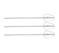 ULTECHNOVO 3pièces Fouets Mélangeurs à Main Acier Inoxydable Accessoires De Cuisine Batteurs Pour Batteur à Main De Rechange Outil Polyvalent Pour Mélange