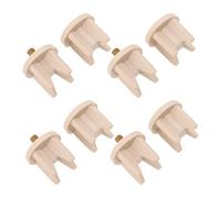 ULTECHNOVO 4 Paires Bouchons de Fin de Store à Caps de Remplacement pour Stores Intérieurs et Extérieurs Accessoires Résistants Aux Intempéries pour et Kit Réparation Roller Blind