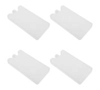 ULTECHNOVO 4 Pièces Boîte à Cristaux de Glace pour Ventilateur de Climatiseur, Réutilisable en Pe Blanc, Poids 200g, pour Camping et Activités Extérieures