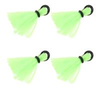 ULTECHNOVO 4 Pièces Flotteur de Pêche en Eau Salée Indicateur de Touche Pêche en Rivière Eva et Polyester Léger et Portable Signale Instantanément Les Touches pour Pêcheurs et Outdoor