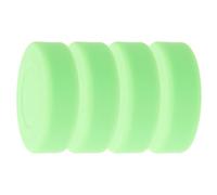 ULTECHNOVO 4 Pièces Palet de Hockey D'entraînement PVC Vert