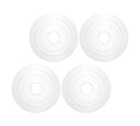 ULTECHNOVO 4 Pièces Protège-chaîne Arrière de Vélo en Plastique | Cache-moyeu, Plaque de Transmission, Pièce de Pignon Arrière, Usage Longue Distance et Terrains Montagneux